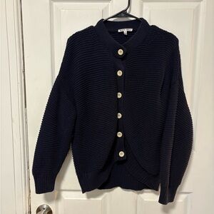 Alex Mill Navy Cardigan Sweater